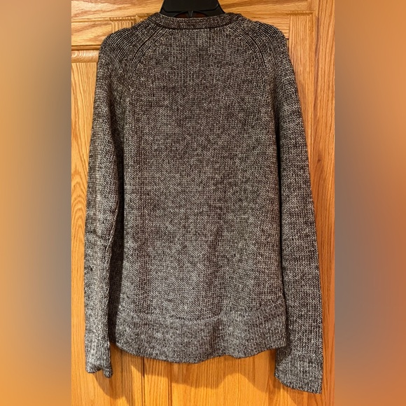 Michael Stars Zipper Cardigan‎ Sweater w/ Pockets in Java Brown Size Small - Picture 8 of 10